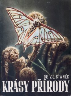 V. J. Staněk, cover of the book Krásy přírody (Beaty of Nature), 1949